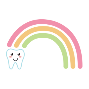KindKids Dental Logo Rainbow